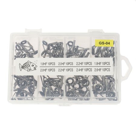 Набор колец "Тюльпан" 80 шт, арт. GS-04